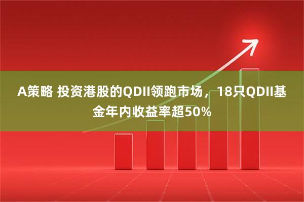 A策略 投资港股的QDII领跑市场，18只QDII基金年内收益率超50%