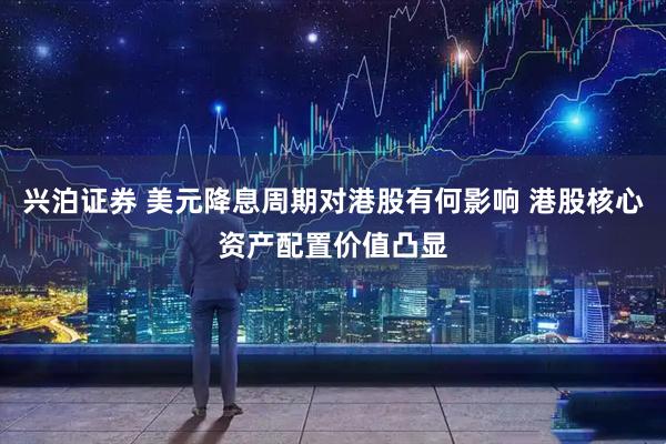 兴泊证券 美元降息周期对港股有何影响 港股核心资产配置价值凸显