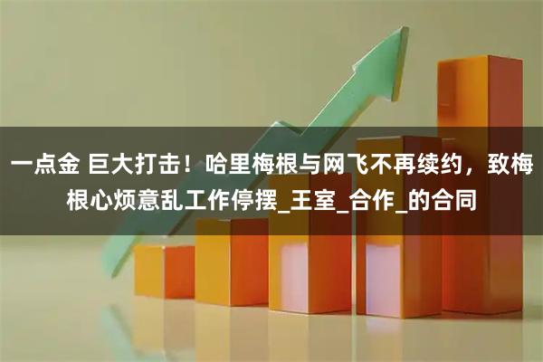 一点金 巨大打击!哈里梅根与网飞不再续约,致梅根心烦意乱工作停摆_王室_合作_的合同